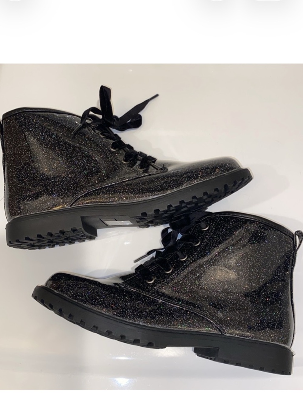 FITORY Girls Glitter Ankle Boots